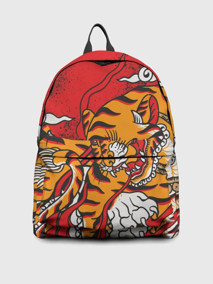 Рюкзак джинсовый / Год тигра