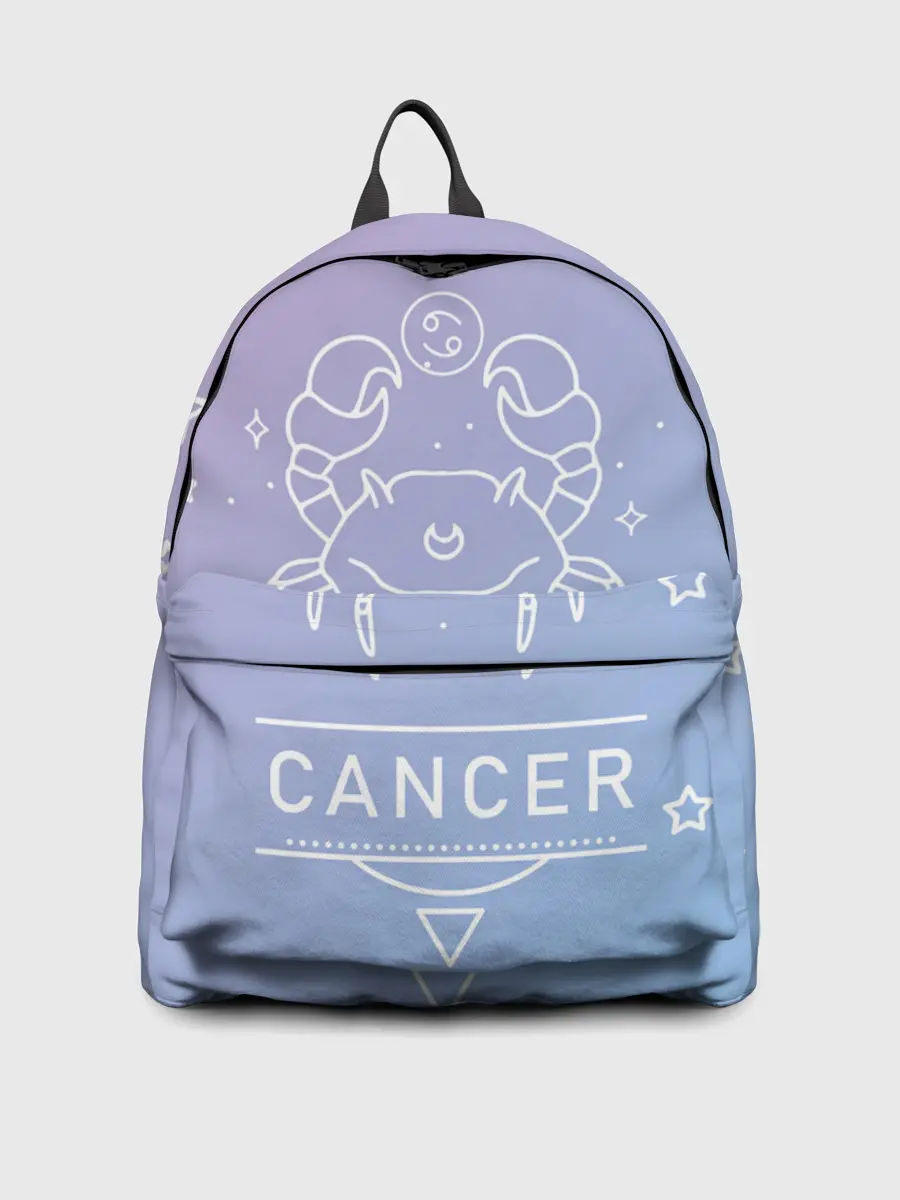 Рюкзак джинсовый / Знак Рак