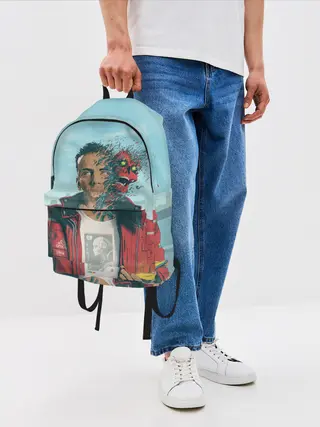 Рюкзак джинсовый / Обложка Logic