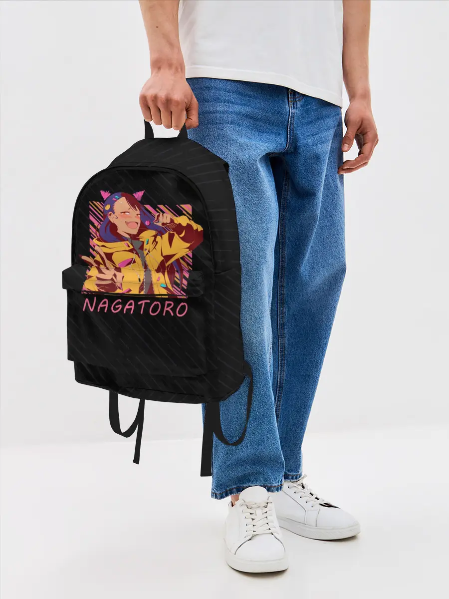 Рюкзак джинсовый / Хаясэ Нагаторо урбан