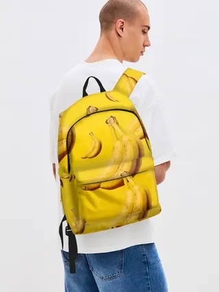 Рюкзак джинсовый / Банановый рай