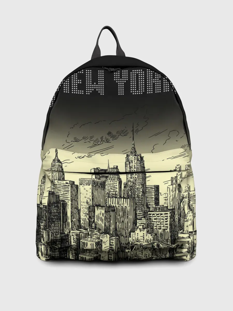 Рюкзак джинсовый / Нью-Йорк