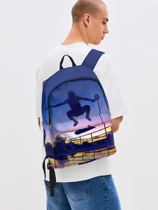 Рюкзак джинсовый / Skateboarding