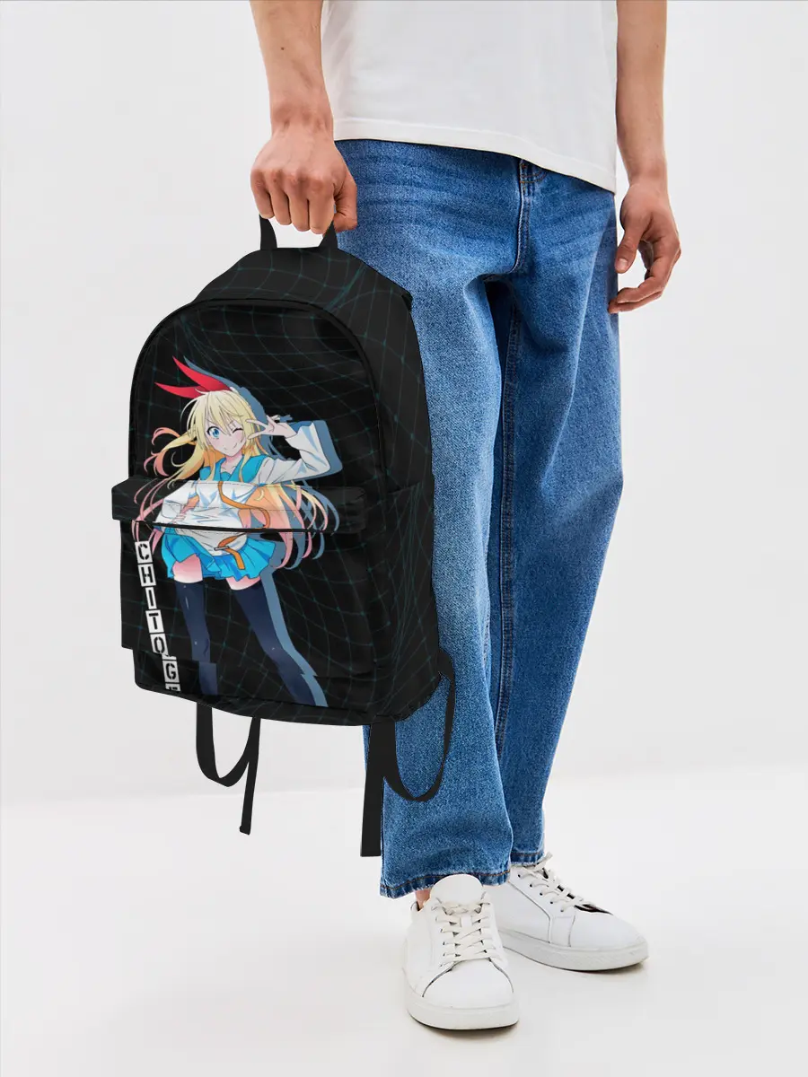 Рюкзак джинсовый / Читогэ Притворная любовь