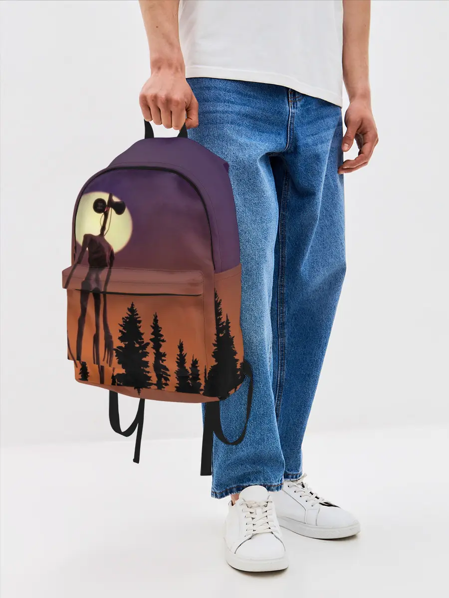 Рюкзак джинсовый / Gradient Forest Siren Head