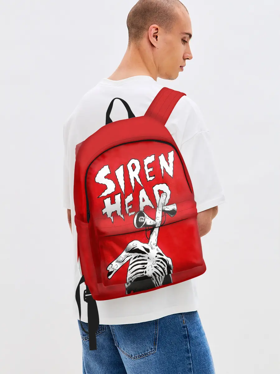 Рюкзак джинсовый / Red Siren Head