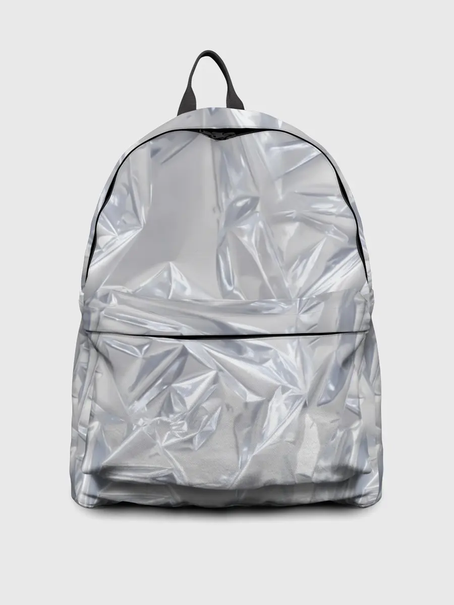 Рюкзак джинсовый / Голографичная фольга