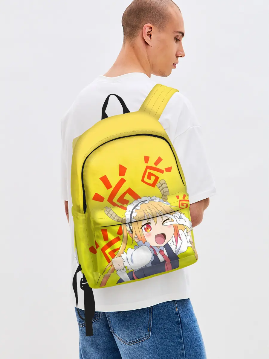 Рюкзак джинсовый / Тору, Дракон-горничная Кобаяши