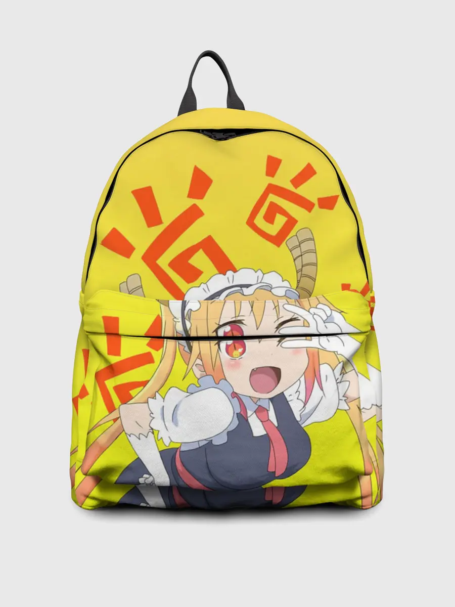 Рюкзак джинсовый / Тору, Дракон-горничная Кобаяши