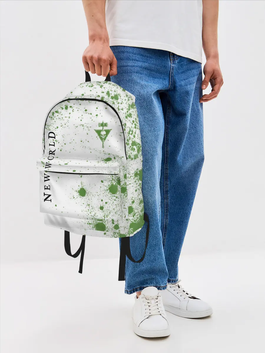 Рюкзак джинсовый / New World - Синдикат - Краска