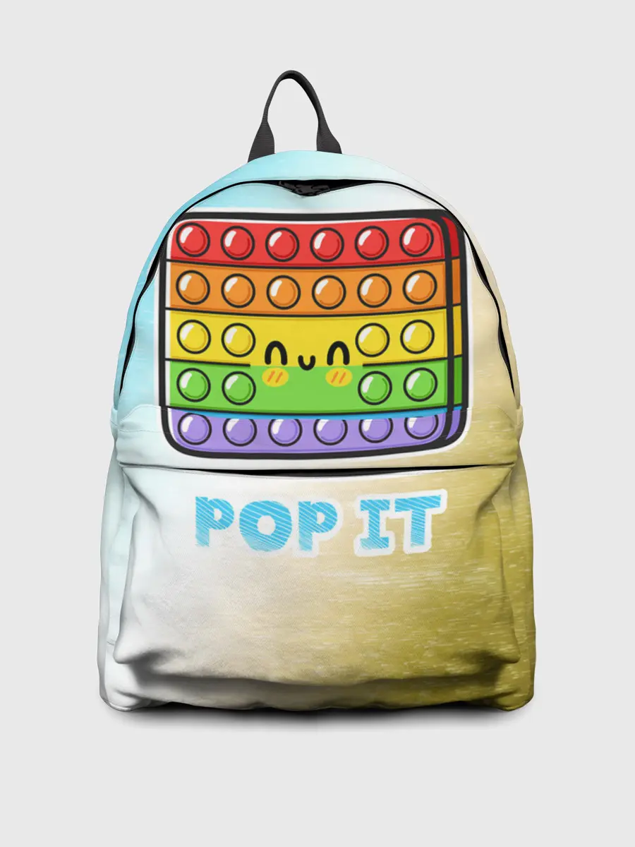 Рюкзак джинсовый / Поп Ит - Глитч