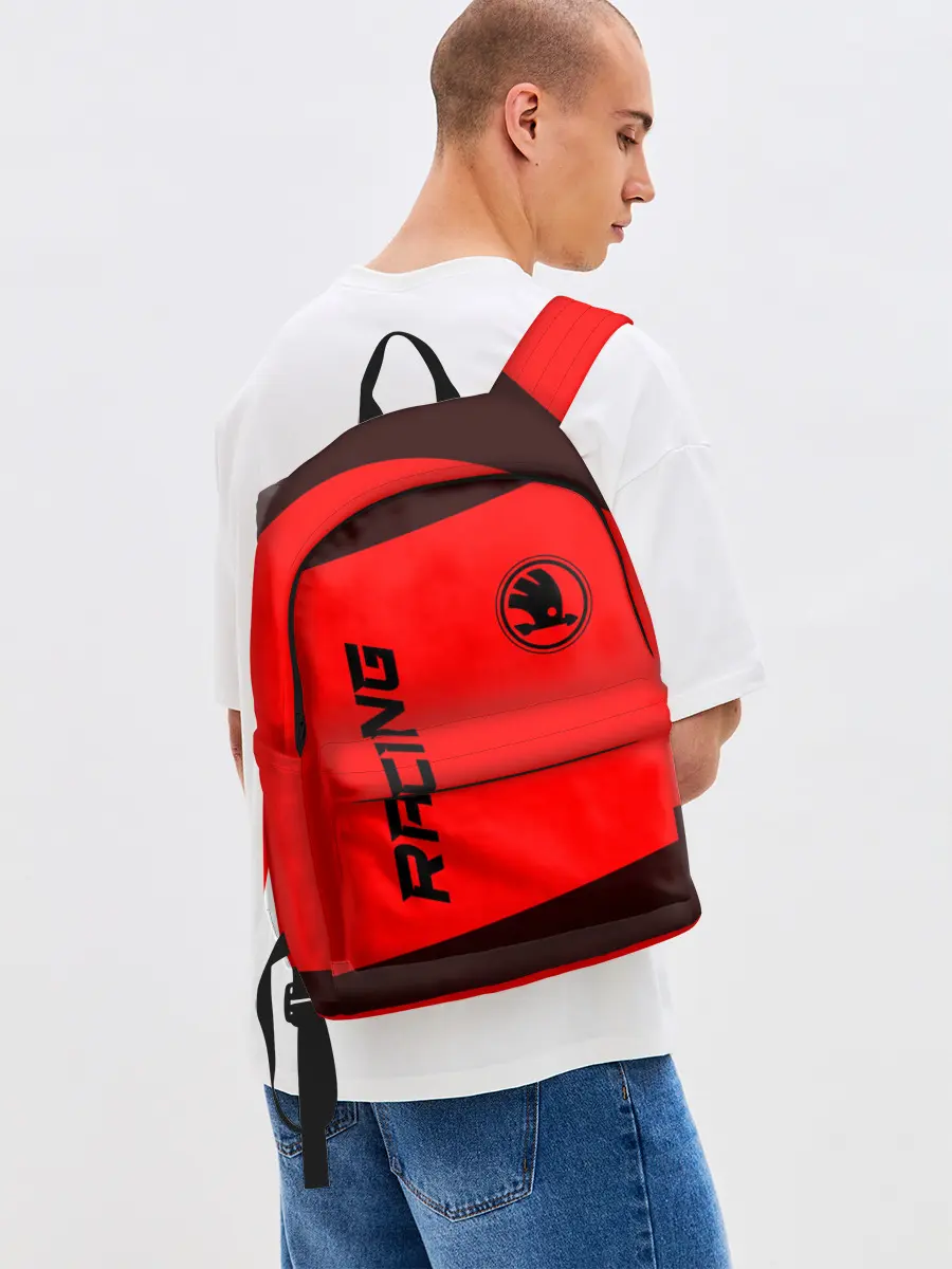 Рюкзак джинсовый / Skoda - Racing