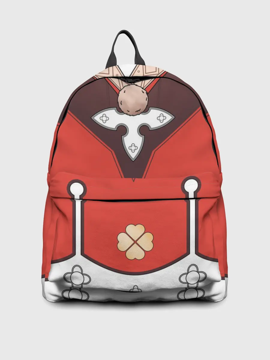 Рюкзак джинсовый / КОСТЮМ КЛИ | ГЕНШИН ИМПАКТ