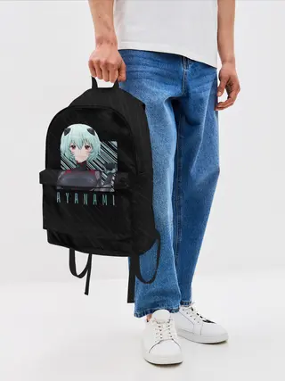 Рюкзак джинсовый / Аянами Рей Евангелион