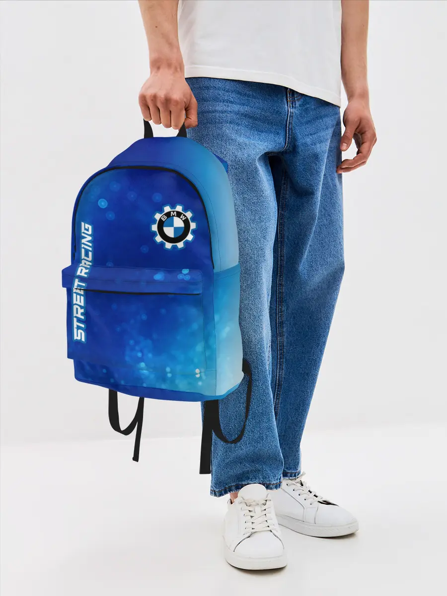 Рюкзак джинсовый / БМВ - Racing