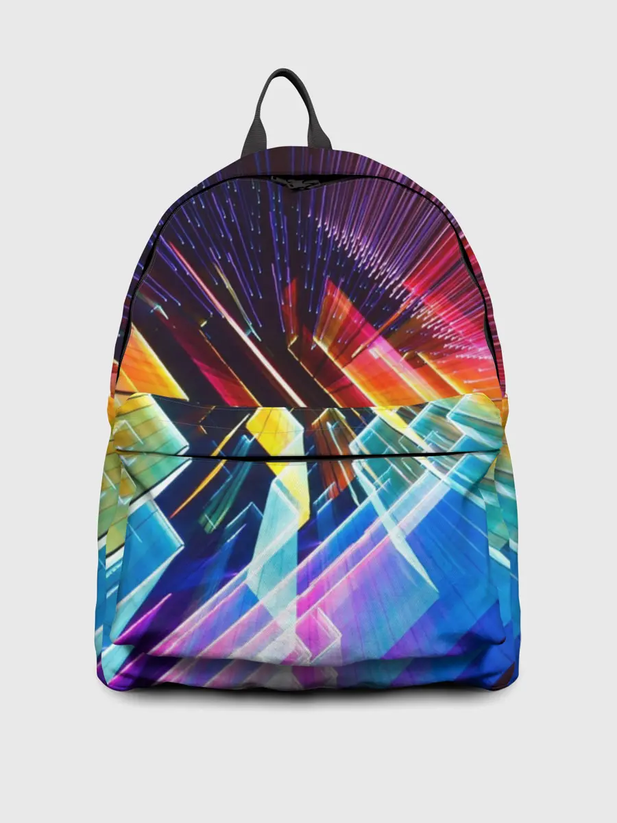 Рюкзак джинсовый / Цифровая радуга