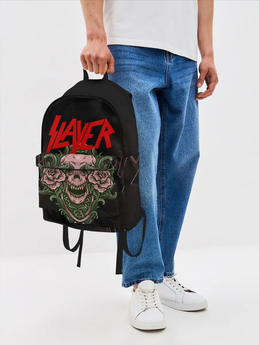 Рюкзак джинсовый / SLAYER | УБИЙЦА