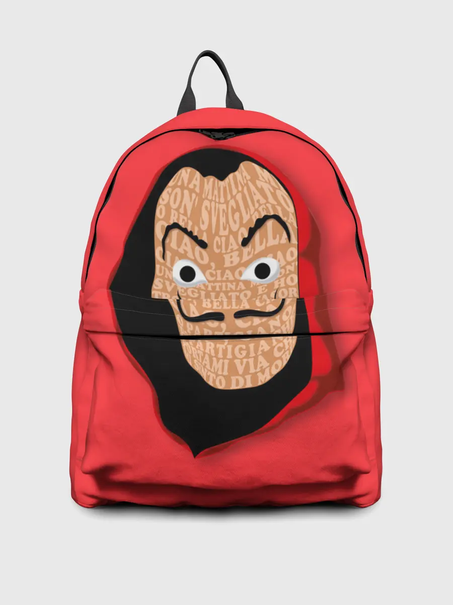 Рюкзак джинсовый / Бумажный дом | La Casa de Papel