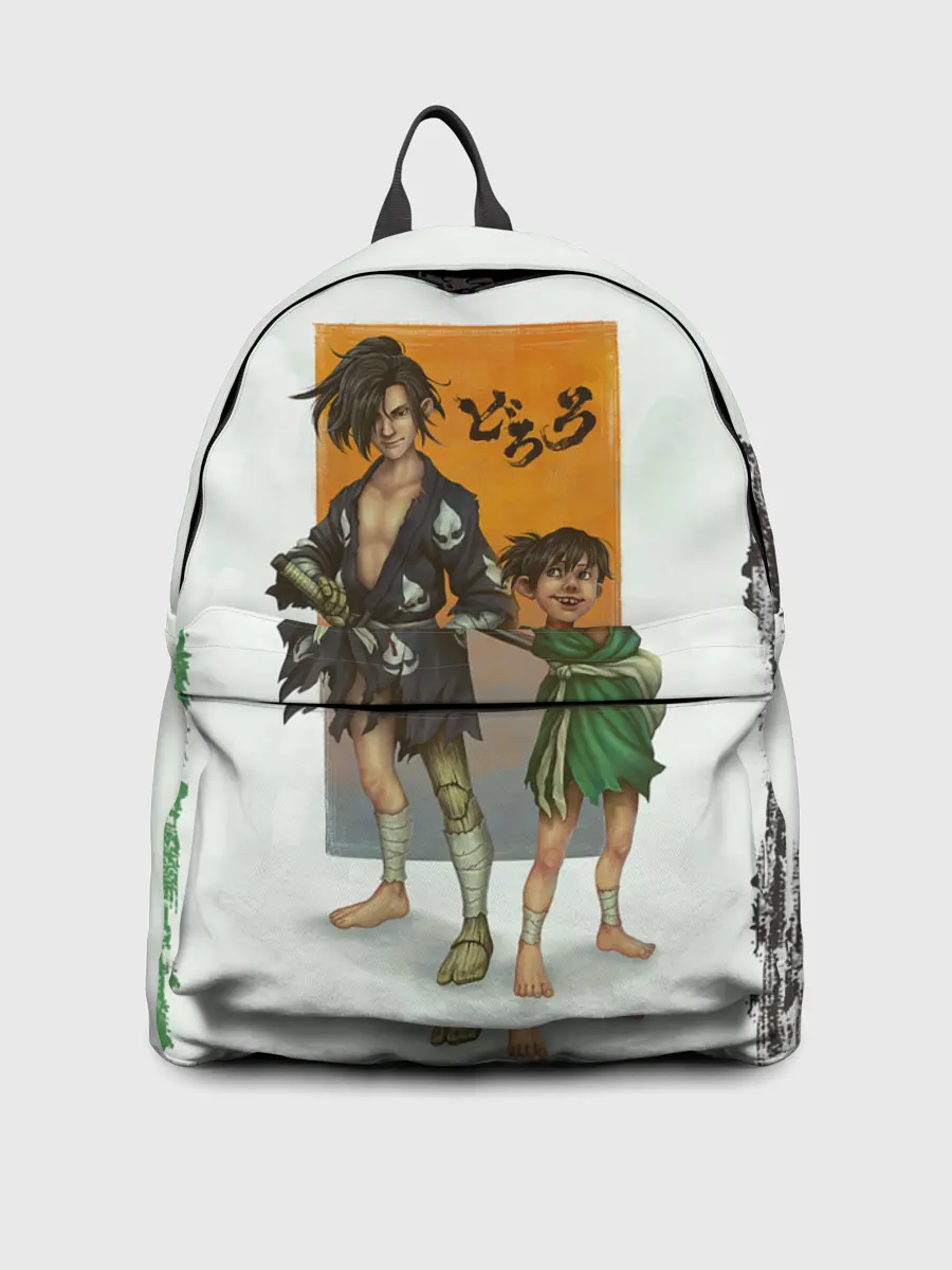 Рюкзак джинсовый / Хяккимару и Такебо | Дороро