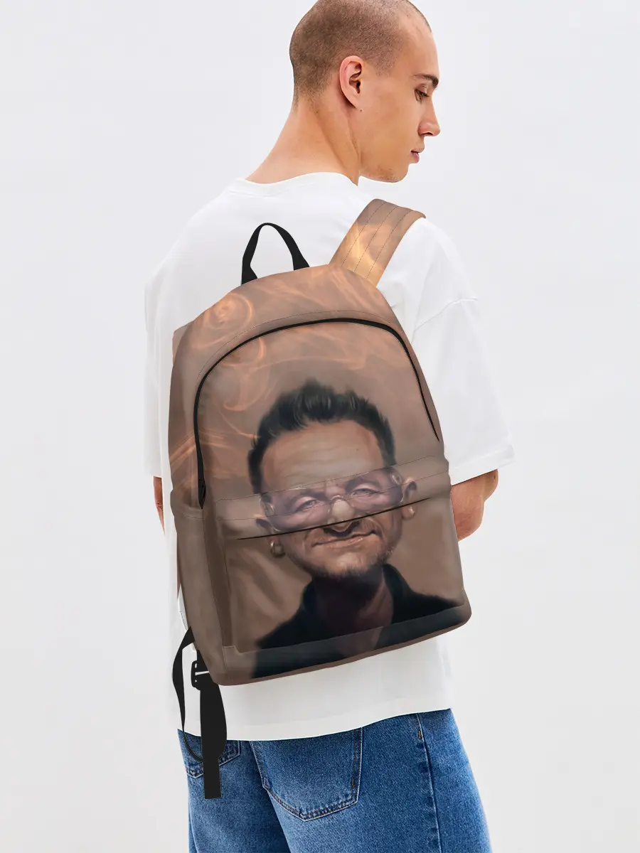 Рюкзак джинсовый / БОНО | U2 | Ю ТУ