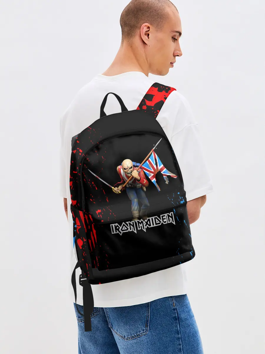 Рюкзак джинсовый / IRON MAIDEN | АЙРОН МЕЙДЕН