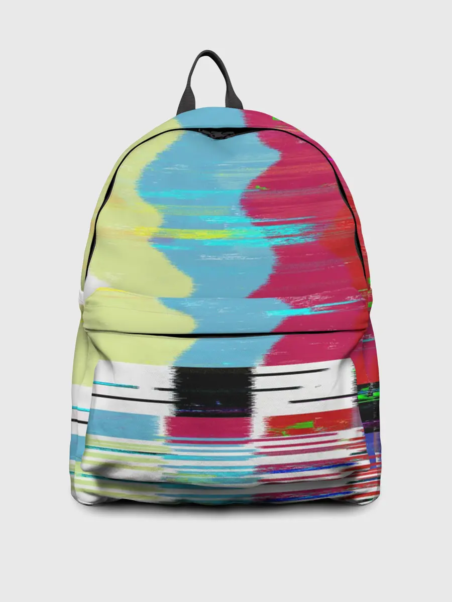 Рюкзак джинсовый / TV glitch