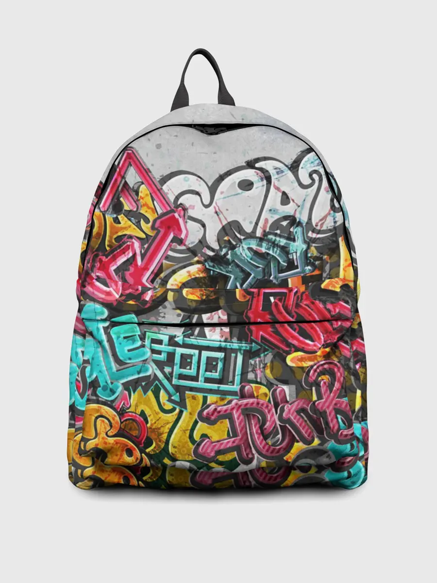 Рюкзак джинсовый / Graffiti on the wall