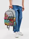 Рюкзак джинсовый / Graffiti on the wall