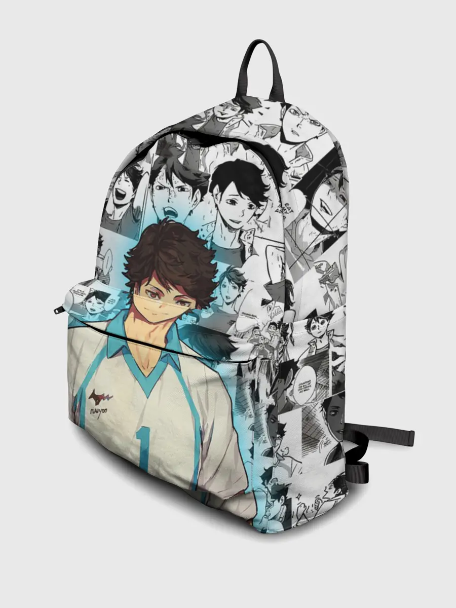 Рюкзак джинсовый / ТООРУ ОЙКАВА / OIKAWA TORU