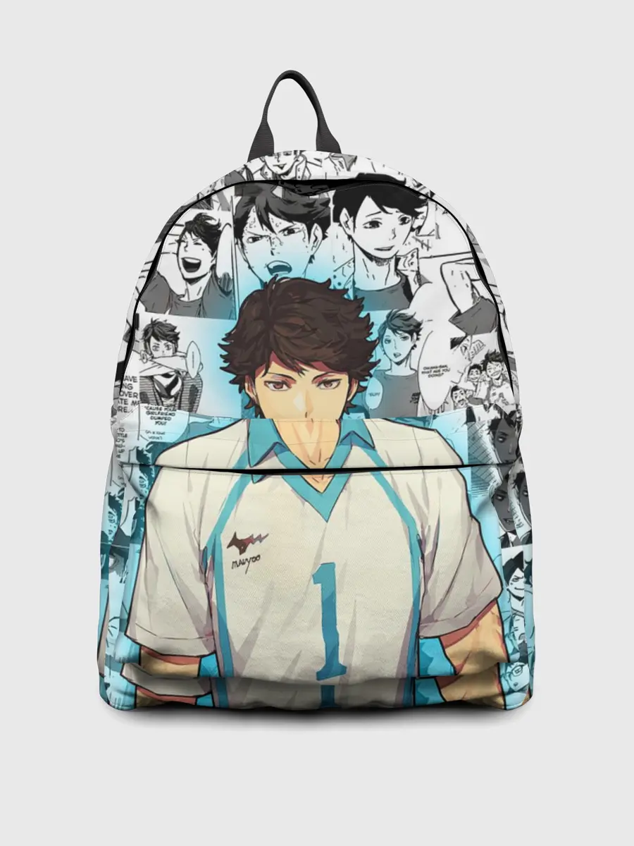 Рюкзак джинсовый / ТООРУ ОЙКАВА / OIKAWA TORU