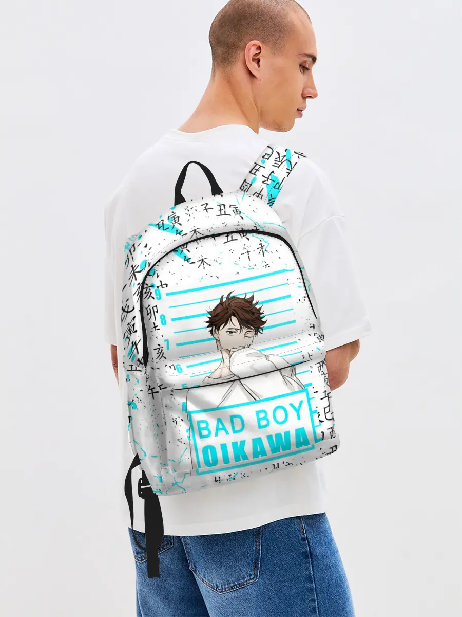 Рюкзак джинсовый / ТООРУ ОЙКАВА / OIKAWA TORU