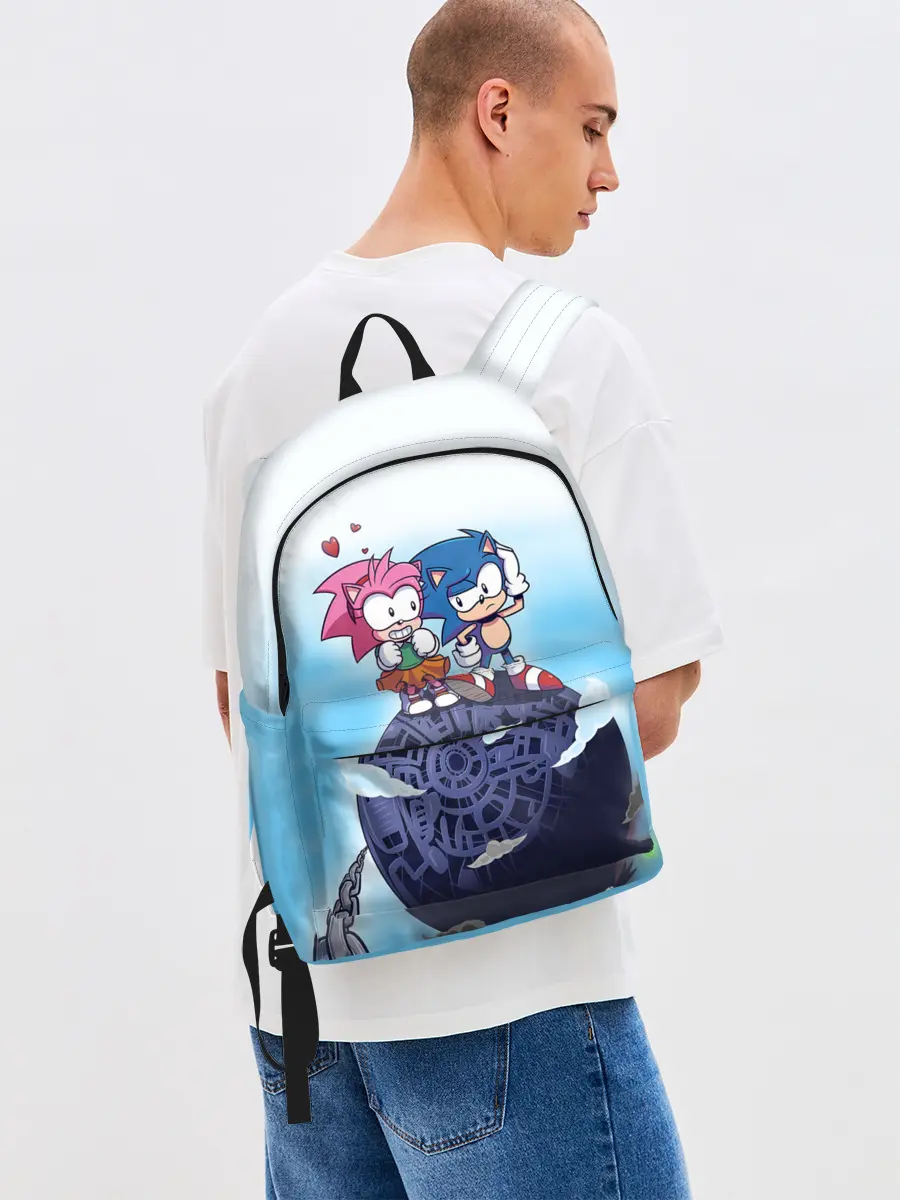 Рюкзак джинсовый / SONIC | AMY ROSE