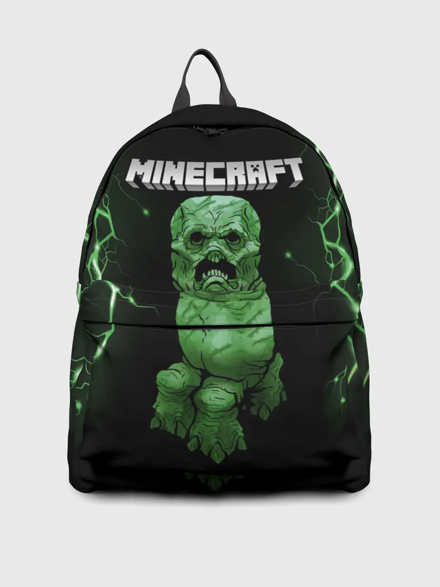 Рюкзак джинсовый / CREEPER 3D | MINECRAFT 3D