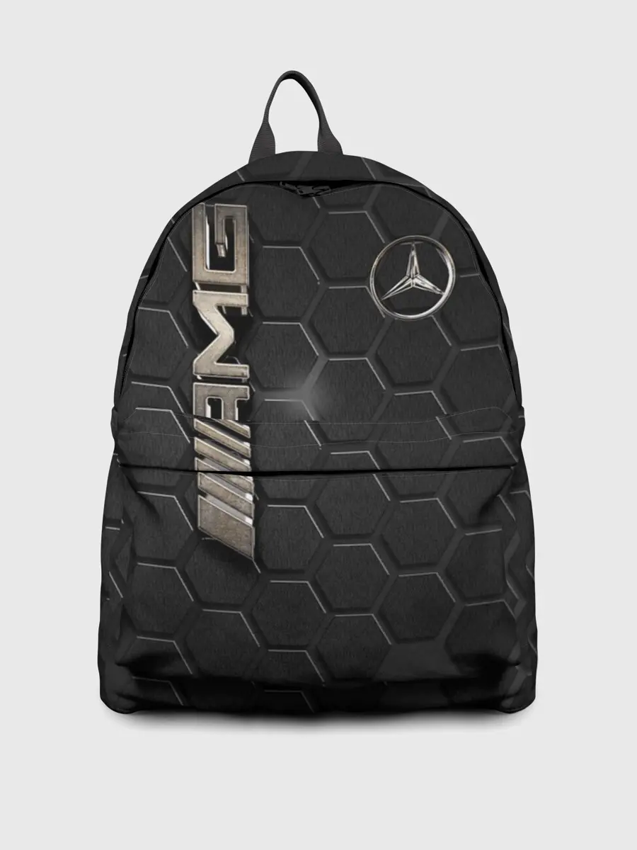 Рюкзак джинсовый / MERCEDES LOGO BRONZE