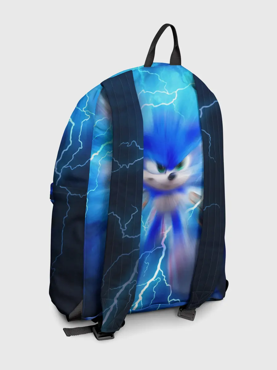 Рюкзак джинсовый / SONIC | СИНИЙ ЁЖ