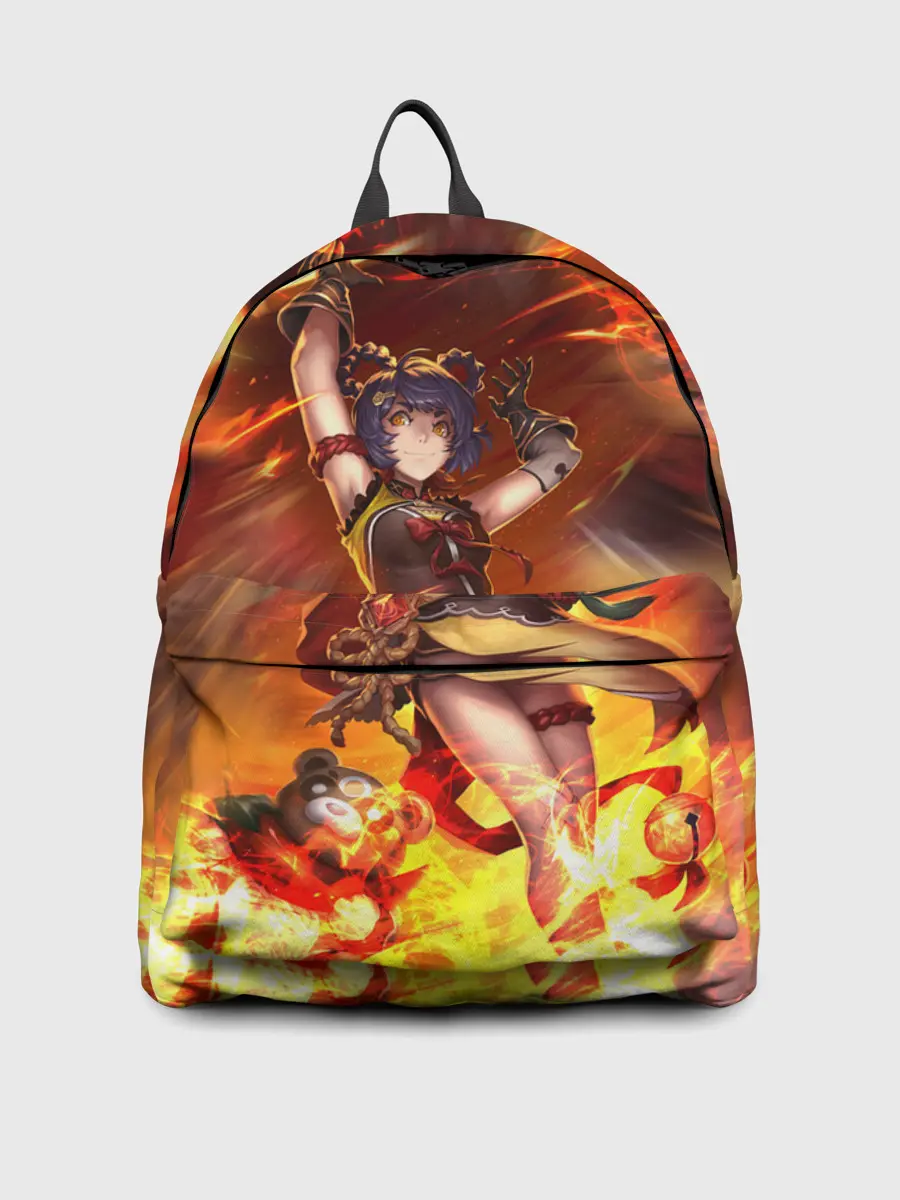 Рюкзак джинсовый / Сян Лин | Genshin Impact