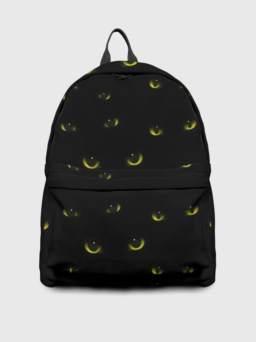 Рюкзак джинсовый / Кошачьи глаза