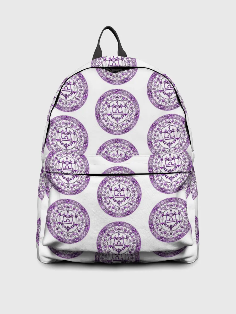 Рюкзак джинсовый / Пентаграмма Весы