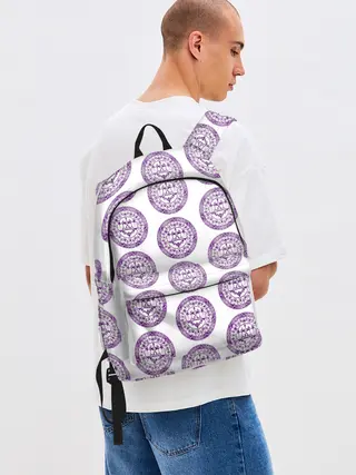 Рюкзак джинсовый / Пентаграмма Весы