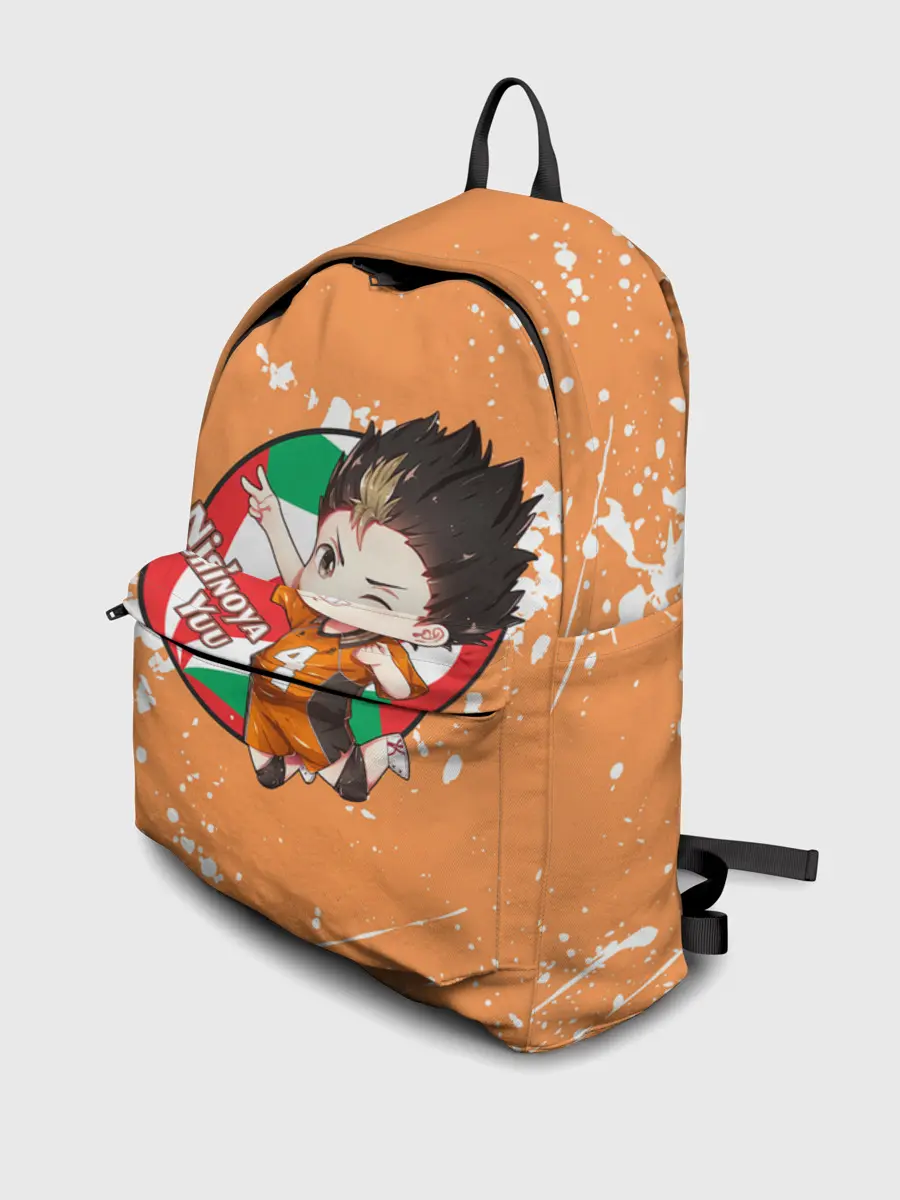 Рюкзак джинсовый / Nishinoya Yuo | Haikyu | Волейбол