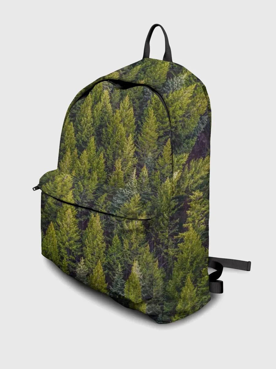 Рюкзак джинсовый / лес вечный