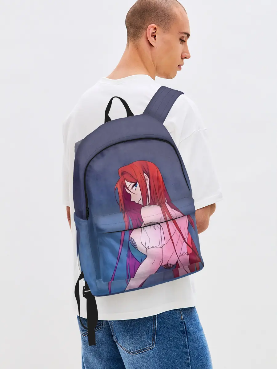 Рюкзак джинсовый / Манхва Моя Ведьма