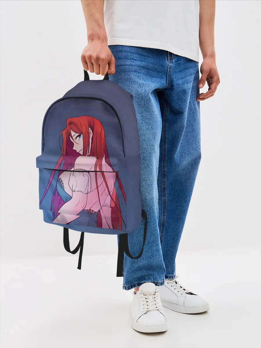 Рюкзак джинсовый / Манхва Моя Ведьма