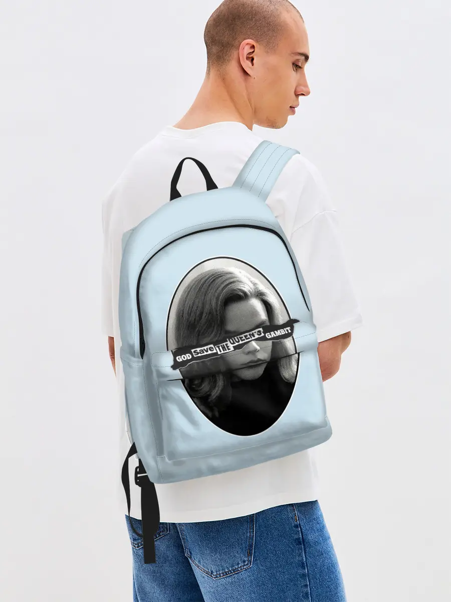 Рюкзак джинсовый / Королева шахмат