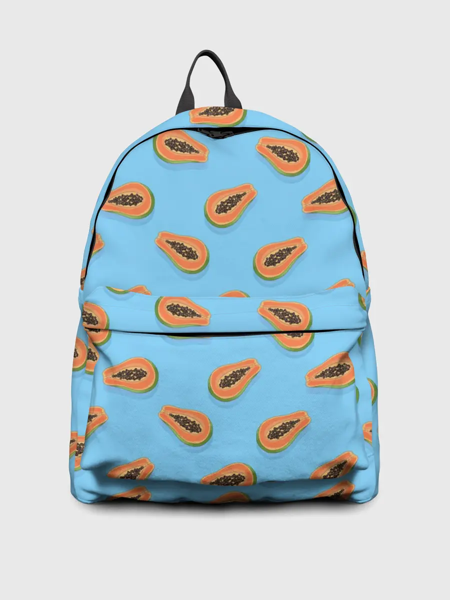 Рюкзак джинсовый / Папайа паттерн