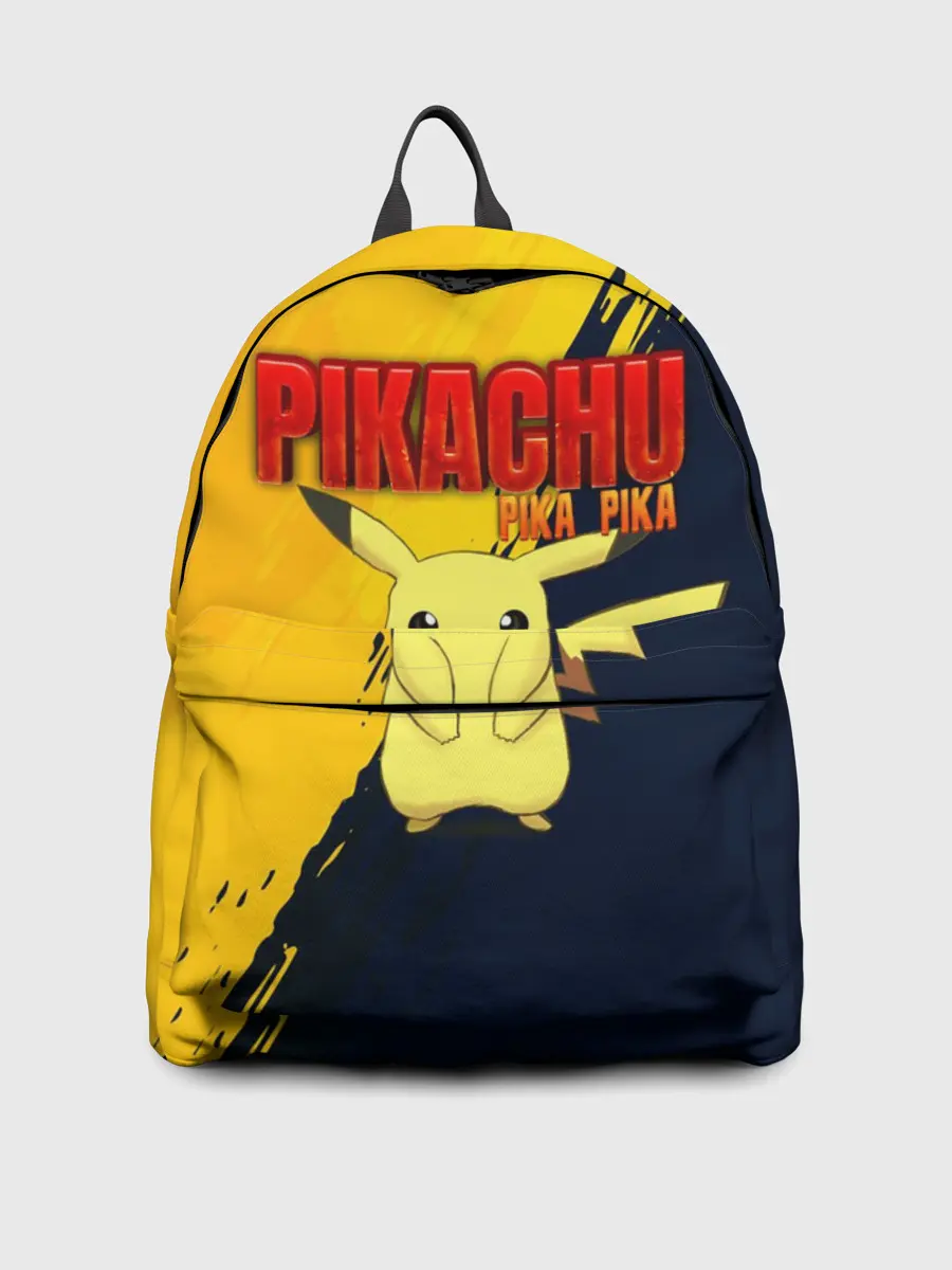 Рюкзак джинсовый / PIKACHU PIKA PIKA | ПИКАЧУ