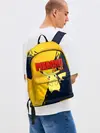 Рюкзак джинсовый / PIKACHU PIKA PIKA | ПИКАЧУ