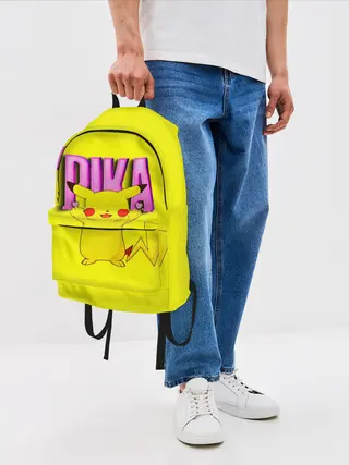 Рюкзак джинсовый / ПИКАЧУ | PIKACHU