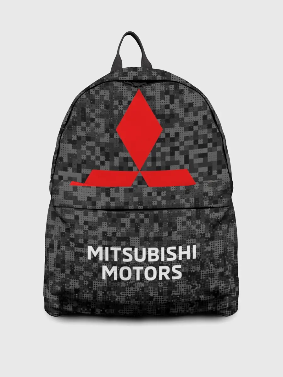 Рюкзак джинсовый / Митсубиси | Черный камуфляж