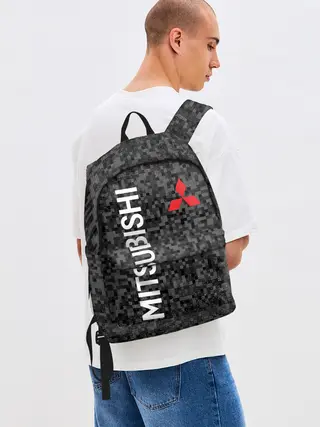 Рюкзак джинсовый / MITSUBISHI Камуфляж